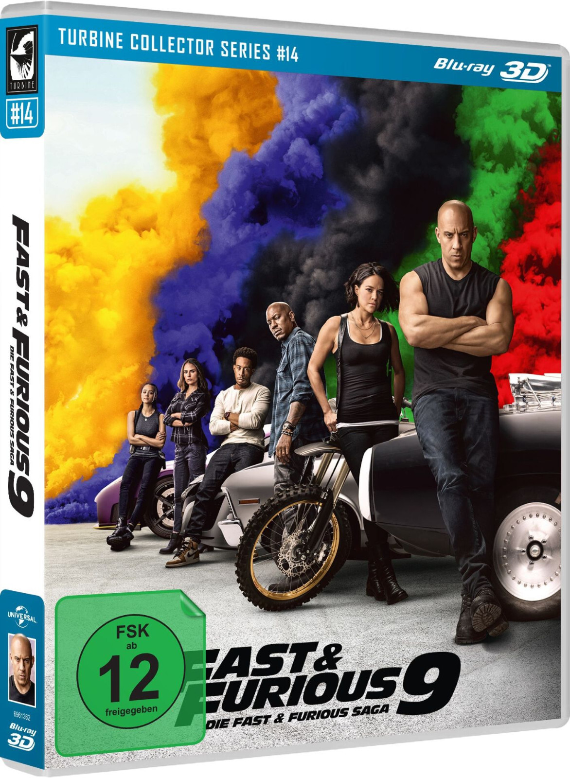 F9: The Fast Saga (3D Blu-ray) BRAND NEW SEALED