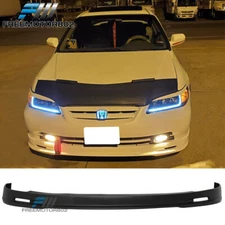 Fits 01-02 Honda Accord Coupe MUG Style PP Front Bumper Lip Spoiler