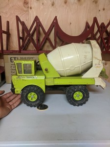 Mighty Tonka Ready Mixer Cement Truck 1970's Lime Green ...