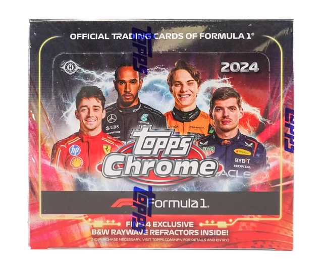 2024 Topps Chrome F1 Formula 1 Qualifying Lap Hobby Box