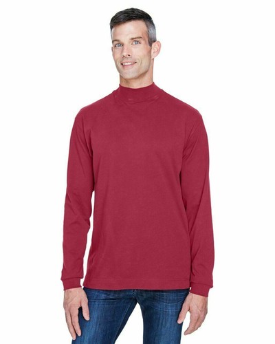 Devon & Jones D420 Adult Sueded Cotton Jersey Mock Turtleneck S-4XL New - Picture 4 of 33