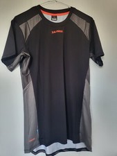 SALMING Maillot col rond manches courtes noir réf 1197699 Taille S