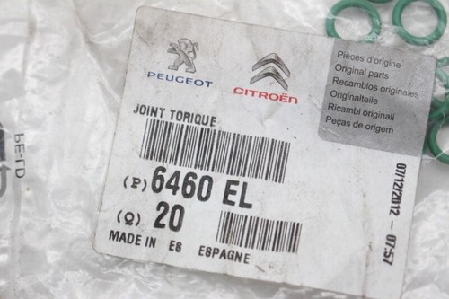 Anello di tenuta Peugeot / Citroen, tubo climatizzatore 6460EL NUOVO NOS NEW OEM - Foto 3 di 3