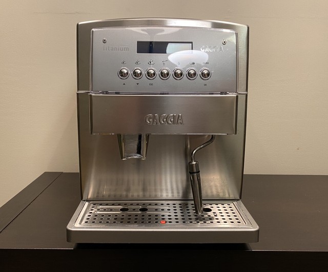 Gaggia Titanium fully automatic Espresso Machine - Silver for sale