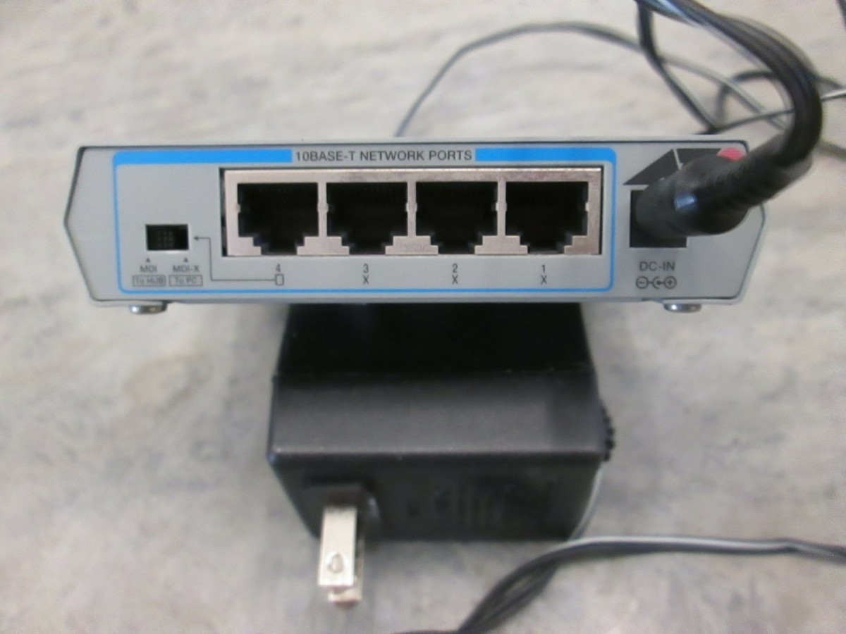 Allied Telesis CentreCOM MR415T 4 Port Micro Hub/ Repeater | eBay