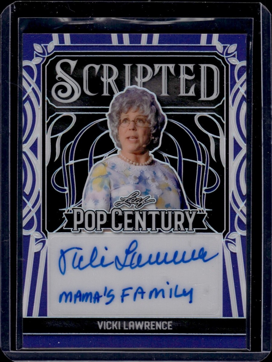 2024 Leaf Pop Century Vicki Lawrence SCRIPTED AUTO #1/1