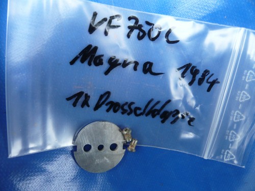 Honda VF 750 C Magna  1x Drosselklappe Drossel Klappe Valve Vergaser Carburetor