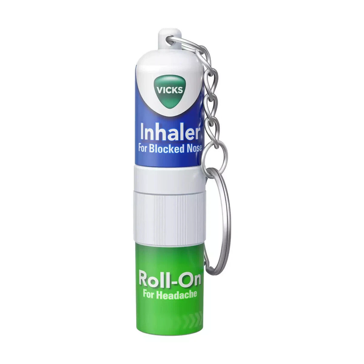 Vicks Inhaler Nasal Stick + Headache Roll On - 2 in 1 For Fast Relief