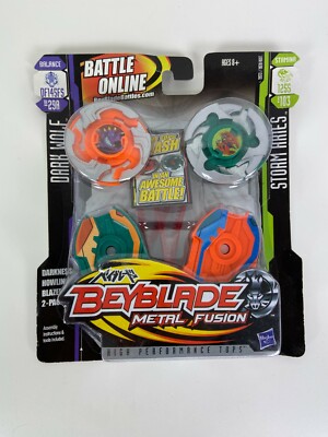 Beyblade Metal Fusion Darkness Howling Blazer 2 Pack Dark Wolf / Storm Aries OVP