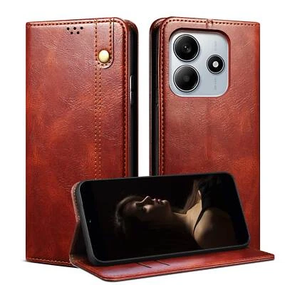 Schutzhülle Handy Tasche Book Case Flip Cover Wallet PU Leder Magnet Klappetui - Bild 1 von 4