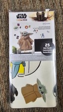 Star wars mandalorian 25 wall decals yoda NEW
