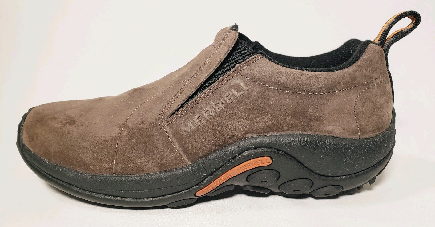 Mocassini da passeggio MERRELL donna Jungle Moc pelle scamosciata scarpe comode! Taglia 7 5