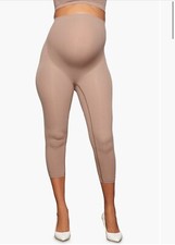 New Skims Seamless Sculpt Maternity Leggings UMBER Size XXS/XS Shapewear
