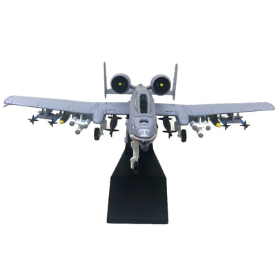 1:100 A-10 Attack Aircraft Thunderbolt II Fighter Alloy Plane Model Ornaments