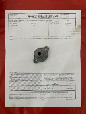 534729 Pin, Idler gear support: with FAA certificate 8130-3 Continental/TCM