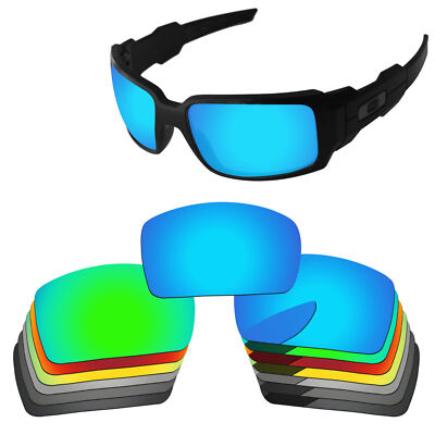 Lenslog  Polarized Replacement Lens for-Oakley Oil Drum Sunglasses - Options