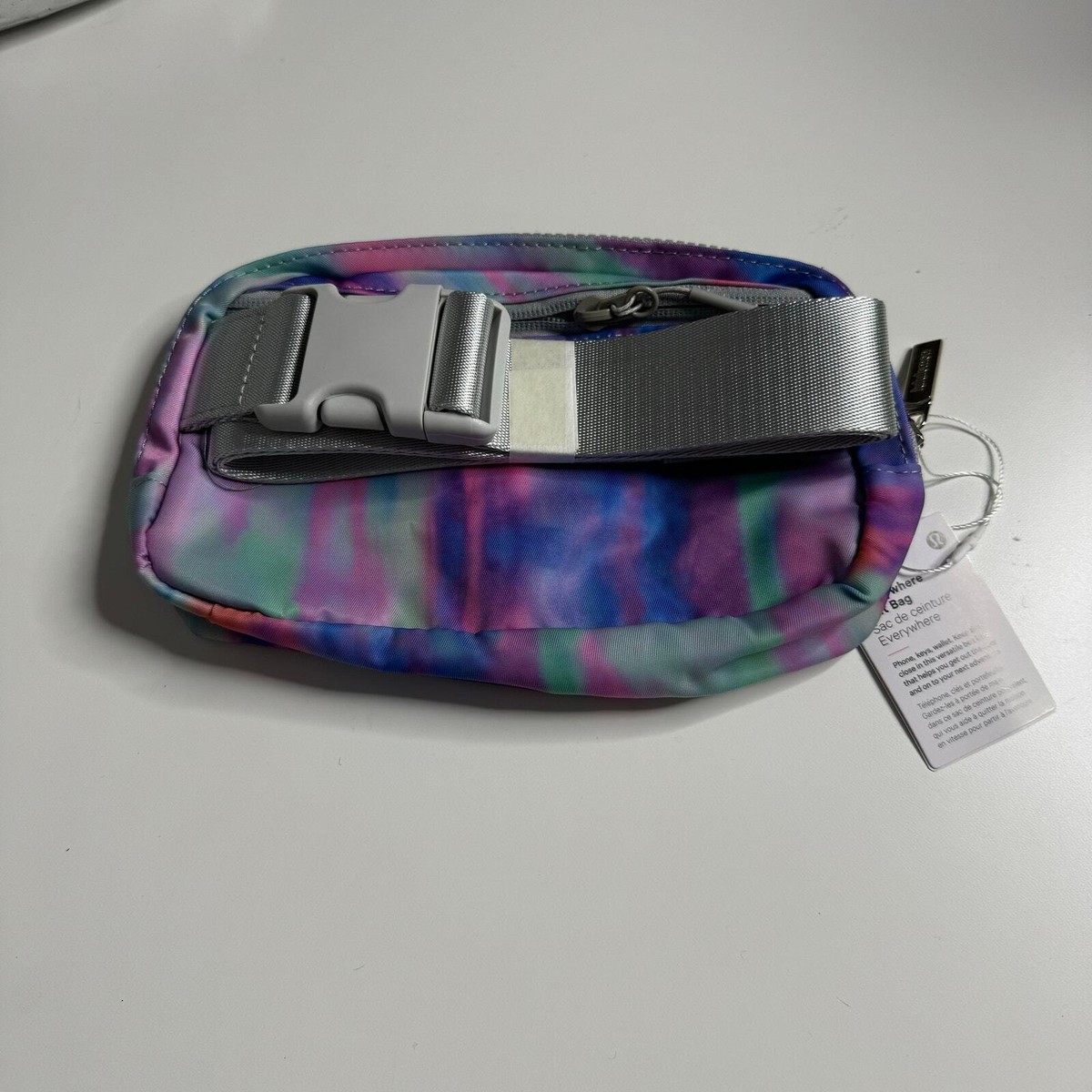 lululemon belt bag prism NWT LULULEMON Everywhere Belt Bag Prism Wash Print Rainbow