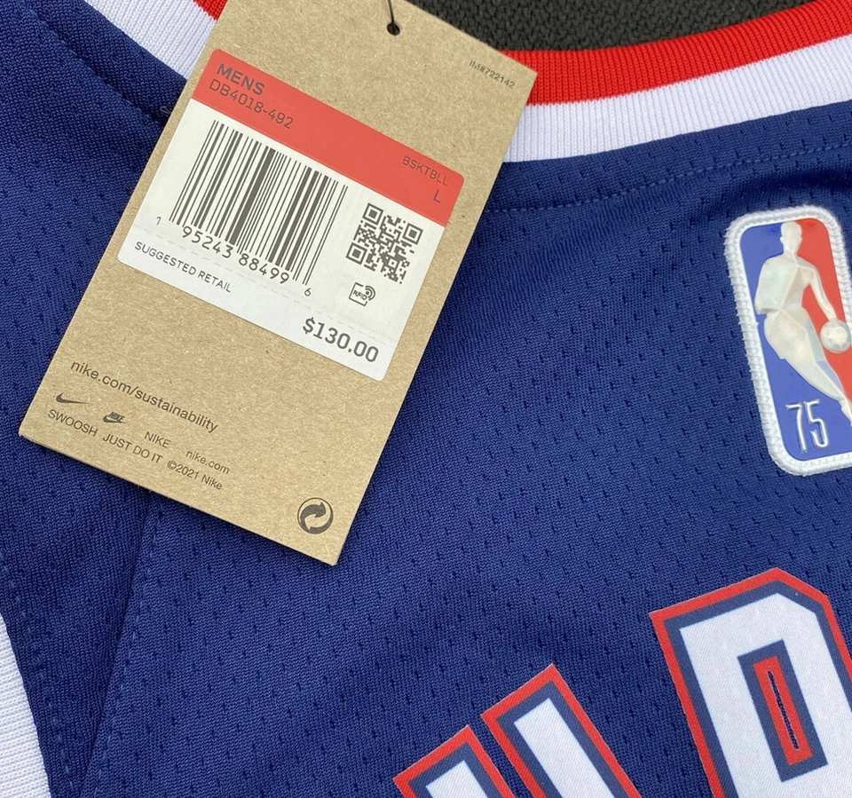 KEVIN DURANT #7 SIGNED BROOKLYN NETS SWINGMAN BASKETBALL JERSEY PSA/DNA WARRIORS - Image 4 of 4