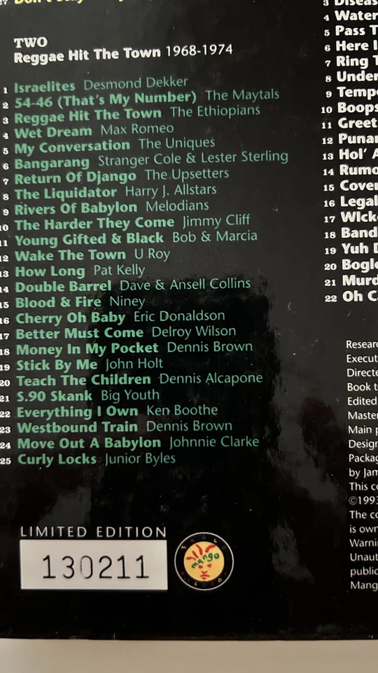 Story of Jamaican Music Tougher Than Tough 4xCD Box Set Ska Reggae Ltd # 130211 - Image 4 of 4