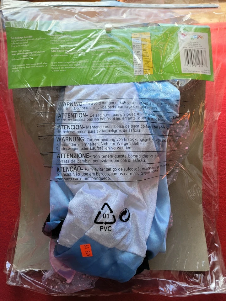 Girls Halloween Costume  50s Sock Hop Size 7-8  - Image 4 of 4