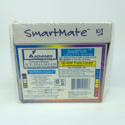 NEW ADVANCE SmartMate ICF-2S42-M2-LD Ballast *SEALED*