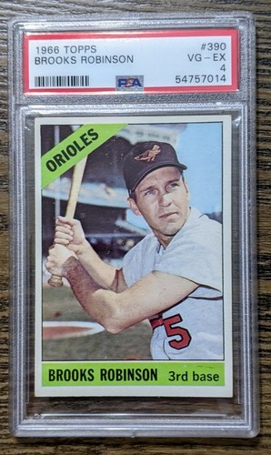 1966 Topps #390 Brooks Robinson PSA 4 Sehr guter Zustand