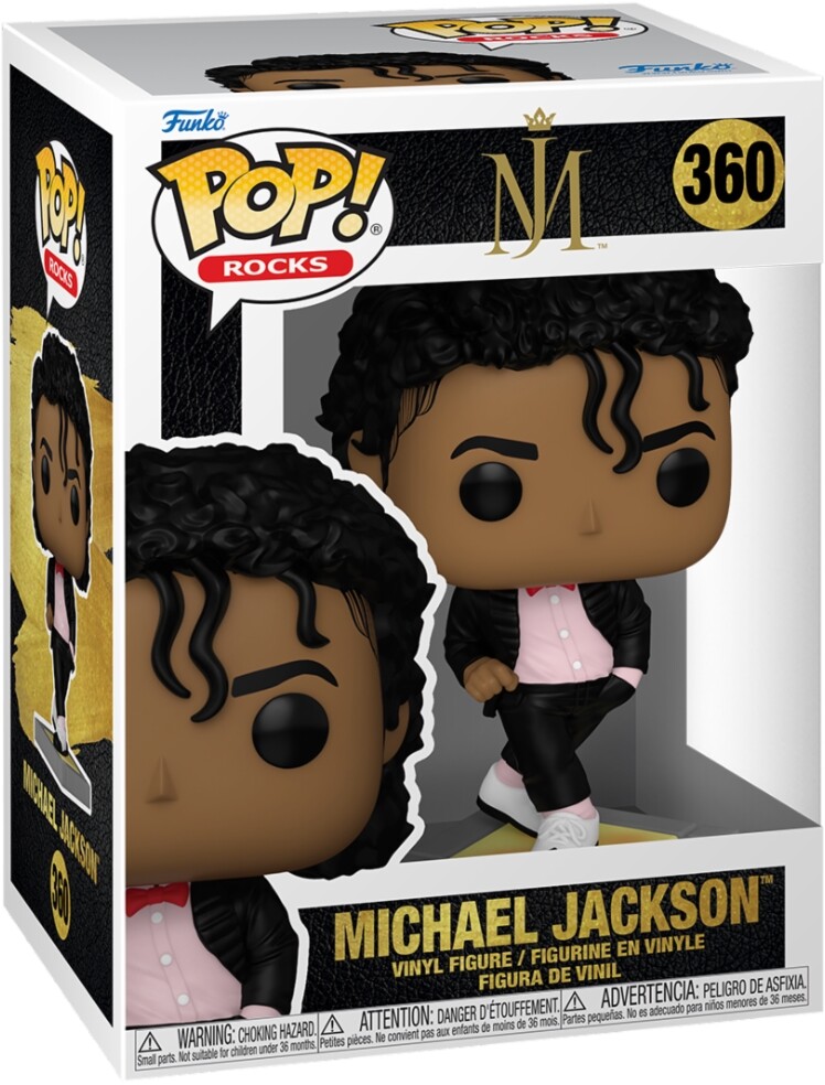 Michael Jackson: Funko Pop! Rock - Billie Jean - Michael Jackson (Vinyl Figure 3