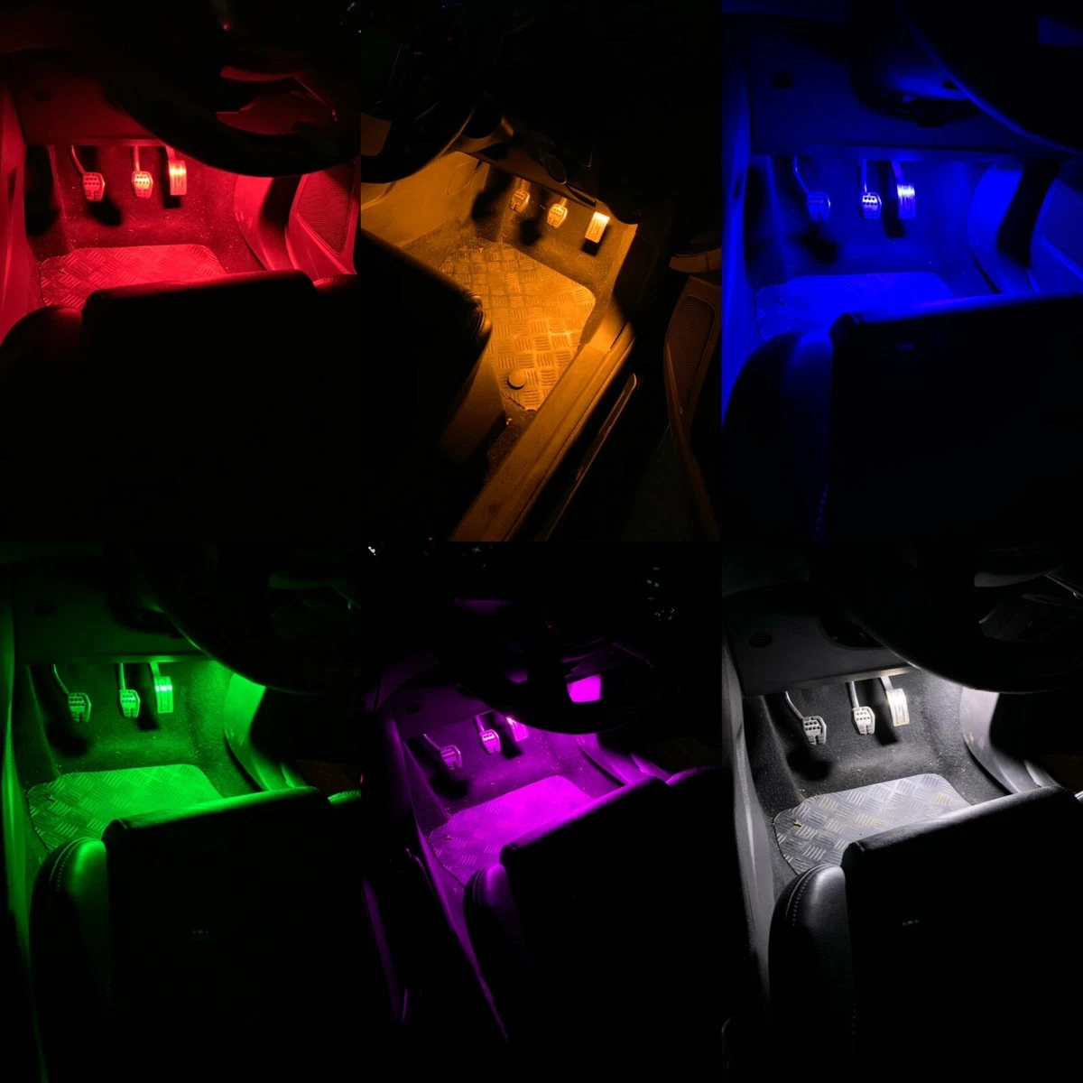 Ford Focus Mk2 Interior Footwell Led 48