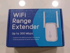 Loom WiFi Range Extender Signal Booster Up to 300 Mbps NEW