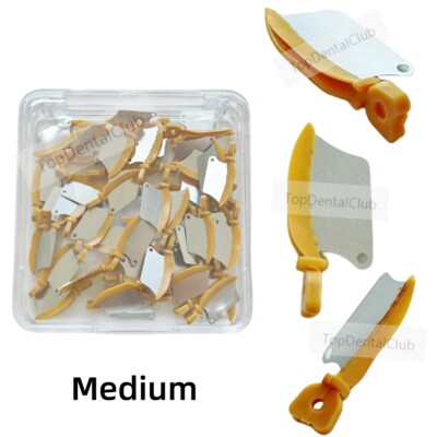Medium Dental Fender Interproximal Wedge Matrix Blade Guard with Metal SML 134 