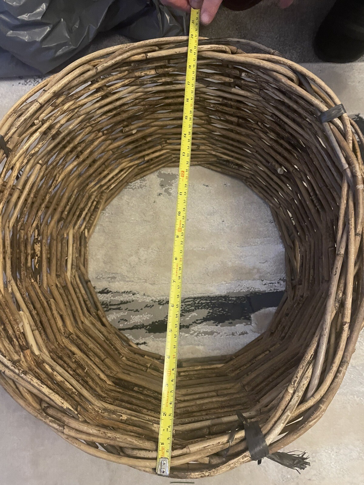 Brown Wicker Christmas Tree Skirt eBay