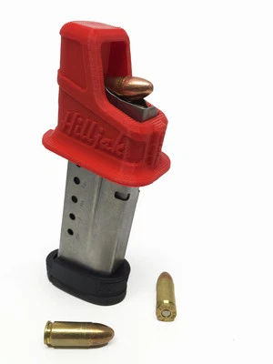 Ruger LC9 and EC9s 9mm Speed Loader, Hilljak Quickie Loader QL9SS - Red