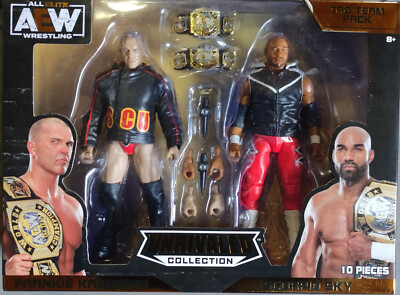 AEW Unrivaled Tag Team Pack Frankie Kazarian & Scorpio Sky 2-Pack Neu / Ovp