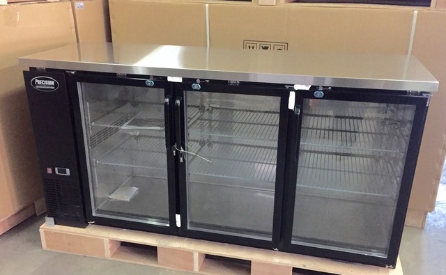 ebay bar fridge glass door