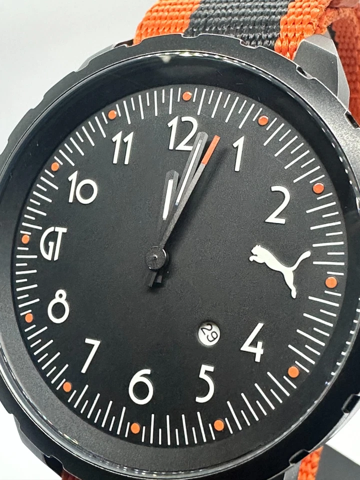 RELOJ PUMA MOTORSPORT GP HOMBRE CUARZO ESFERA NEGRA CORREA NYLON PU103391002 Foto 4 de 4