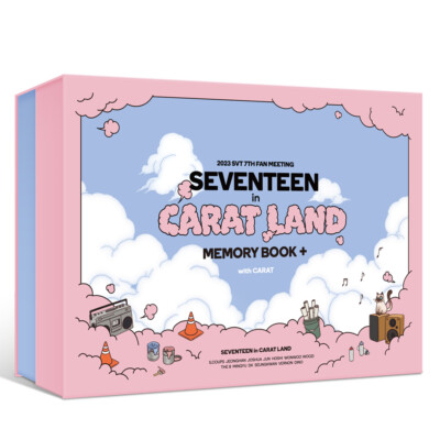 アイドル SEVENTEEN POSTCARD BOOK 2023 CARAT LAND 2023 SVT 7TH FAN MEETING SEVENTEEN in CARAT LAND MEMORY BOOK+