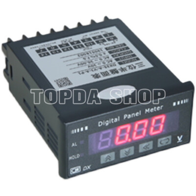 DX35 three-dimensional half dial surface meter DC AC voltmeter ammeter digital