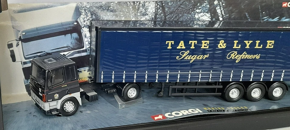 Corgi Modern Trucks 75402 Leyland DAF Curtainside Lorry - Tate & Lyle 1:50 Scale - Image 3 of 4