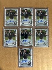 (7) 2020 Jonathan Stiever AUTO lot  Cedarburg, WI  BOWMAN CHROME RC