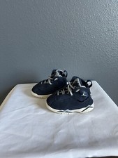 Toddler Air Jordan True Flight Shoes blue Grey White - Size 5C