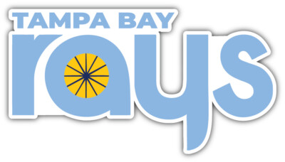 Tampa Bay Rays MLB Baseball Sport Logo Car Bumper Sticker Decal ''SIZES ...