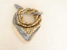 Handblock printed Wraps Scarf Floral Bandanas 100% cotton Bandanas for women Men