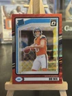 2024 Panini Donruss - Rated Rookie Bo Nix #369 Optic Preview Red Wave Prizm
