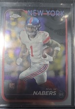 2024 Topps Chrome - Rookies Malik Nabers #205 (RC)