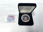 Elvis Presley Colorized 2002 U.S. Silver Eagle Dollar  1 Oz Silver 999 No. 2145