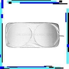 Fits Jumbo Folding Car Window Sun Shade Windshield Block Cover Auto Visor Us Fits Jumbo Folding Car Window Sun Shade Windshield Block Cover Auto Visor Us