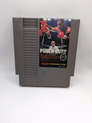 Mike Tyson’s Punch-Out!! NES Nintendo Game Cart Tested And Authentic 