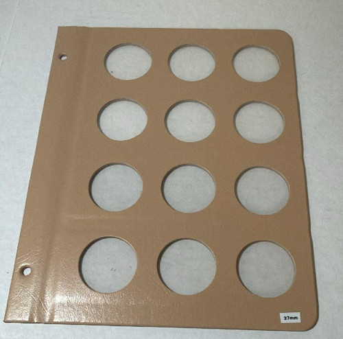 DANSCO EMPTY BLANK PAGE 37MM