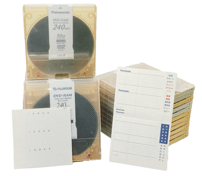 邦楽 THAT IT IS TDK RECORDS. (NOT FOR SALE) Used 38-Discs】Panasonic & TDK DVD-RAM 9.4GB Type-4 Double-Sided