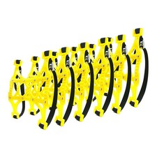 6pcs Car Snow Chain Adjustable Anti Slip Tire Chain Universal For Carsuvtruck